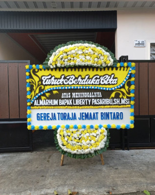 Papan Bunga Duka di 5 Ulu