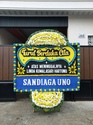 Papan Bunga Duka di 5 Ulu